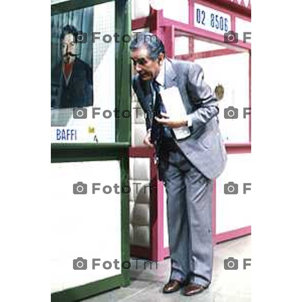 Foto Nino Cassotti for- Manzoni Tiziano Bergamo Italia- Cronaca Bergamo carcere Gelno Enzo Tortora moglie e parenti avvocati visite tramissione