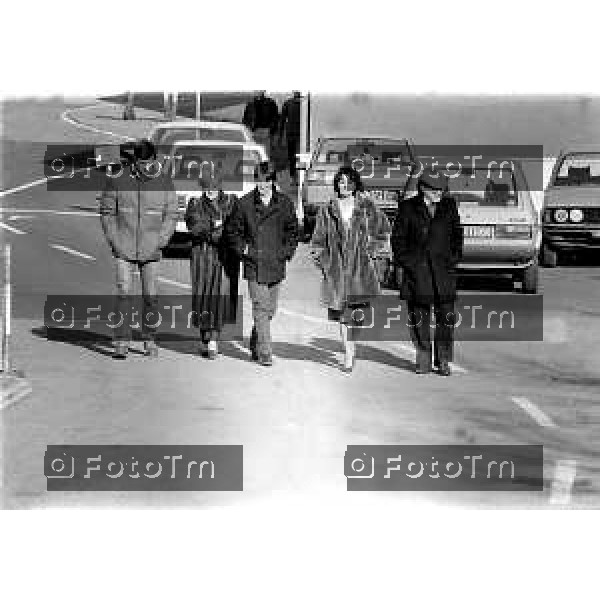 Foto Nino Cassotti for- Manzoni Tiziano Bergamo Italia- Cronaca Bergamo carcere Gelno Enzo Tortora moglie e parenti avvocati visite tramissione