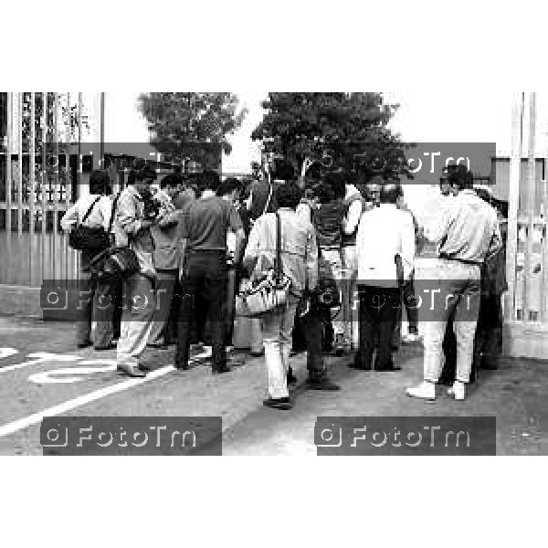 Foto Nino Cassotti for- Manzoni Tiziano Bergamo Italia- Cronaca Bergamo carcere Gelno Enzo Tortora moglie e parenti avvocati visite tramissione