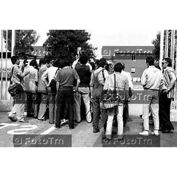 Foto Nino Cassotti for- Manzoni Tiziano Bergamo Italia- Cronaca Bergamo carcere Gelno Enzo Tortora moglie e parenti avvocati visite tramissione