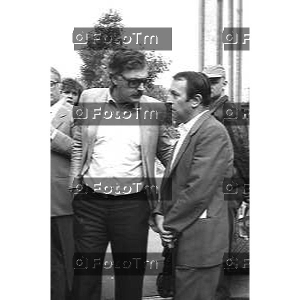 Foto Nino Cassotti for- Manzoni Tiziano Bergamo Italia- Cronaca Bergamo carcere Gelno Enzo Tortora moglie e parenti avvocati visite tramissione