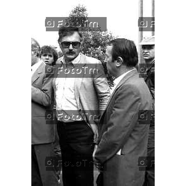 Foto Nino Cassotti for- Manzoni Tiziano Bergamo Italia- Cronaca Bergamo carcere Gelno Enzo Tortora moglie e parenti avvocati visite tramissione