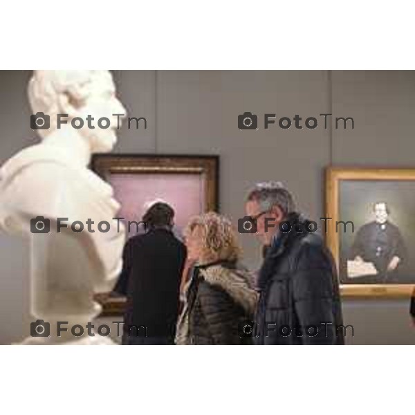 Foto Manzoni Tiziano/LaPresse 30-12-2023 Bergamo Italia- Cronaca Bergamo Bergamo Accademia Carrara visite gratuite fine anno 2023