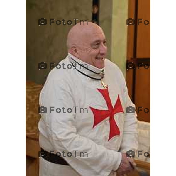 Foto Manzoni Tiziano/LaPresse 6-1-2024 Bergamo Italia- Cronaca BergamoBergamo parrocchia Sacro Cuore Sua Eccellenza Padre Georg Ganswin arcivescovo e segretario di Papa Ratzinger Pier Davide Milesi