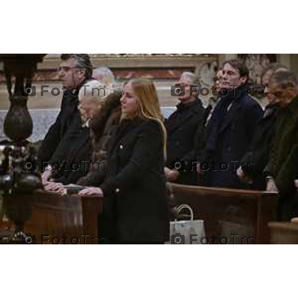 Foto Manzoni Tiziano/LaPresse 8-1-2024 Bergamo Italia- Cronaca Bergamo Bergamo p funerale di Roberto Sestini 2024