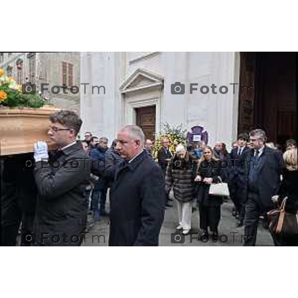 Foto Manzoni Tiziano/LaPresse 8-1-2024 Bergamo Italia- Cronaca Bergamo Bergamo p funerale di Roberto Sestini 2024