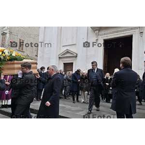 Foto Manzoni Tiziano/LaPresse 8-1-2024 Bergamo Italia- Cronaca Bergamo Bergamo p funerale di Roberto Sestini 2024