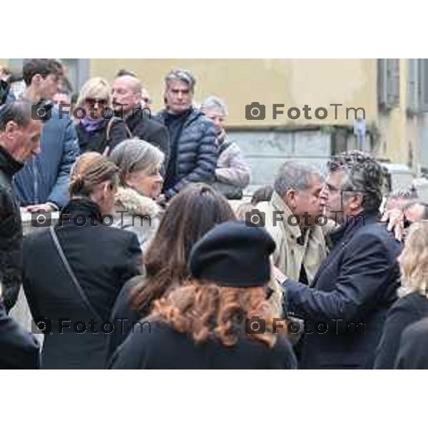 Foto Manzoni Tiziano/LaPresse 8-1-2024 Bergamo Italia- Cronaca Bergamo Bergamo p funerale di Roberto Sestini 2024