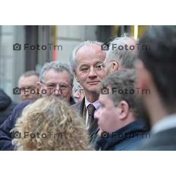 Foto Manzoni Tiziano/LaPresse 8-1-2024 Bergamo Italia- Cronaca Bergamo Bergamo p funerale di Roberto Sestini 2024