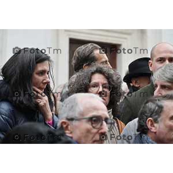 Foto Manzoni Tiziano/LaPresse 8-1-2024 Bergamo Italia- Cronaca Bergamo Bergamo p funerale di Roberto Sestini 2024