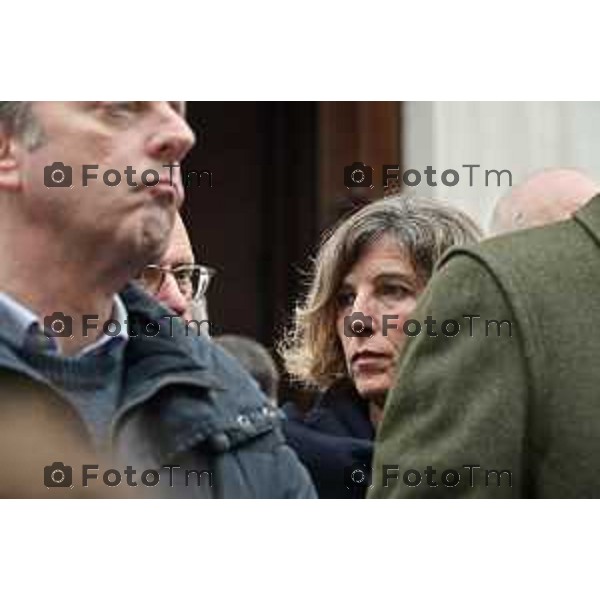 Foto Manzoni Tiziano/LaPresse 8-1-2024 Bergamo Italia- Cronaca Bergamo Bergamo p funerale di Roberto Sestini 2024