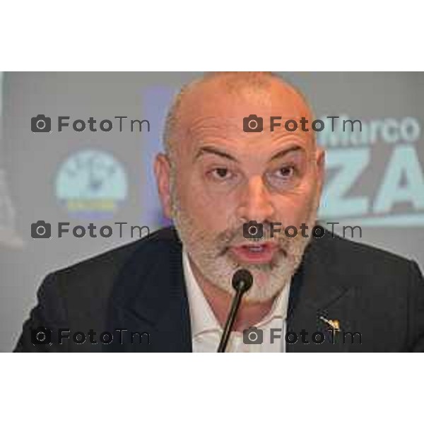 Foto Manzoni Tiziano/LaPresse 13-1-2024 Bergamo Italia- Cronaca Fabrizio Sala il segretario provinciale della Lega di Bergamo