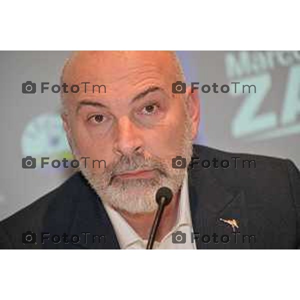 Foto Manzoni Tiziano/LaPresse 13-1-2024 Bergamo Italia- Cronaca Fabrizio Sala il segretario provinciale della Lega di Bergamo