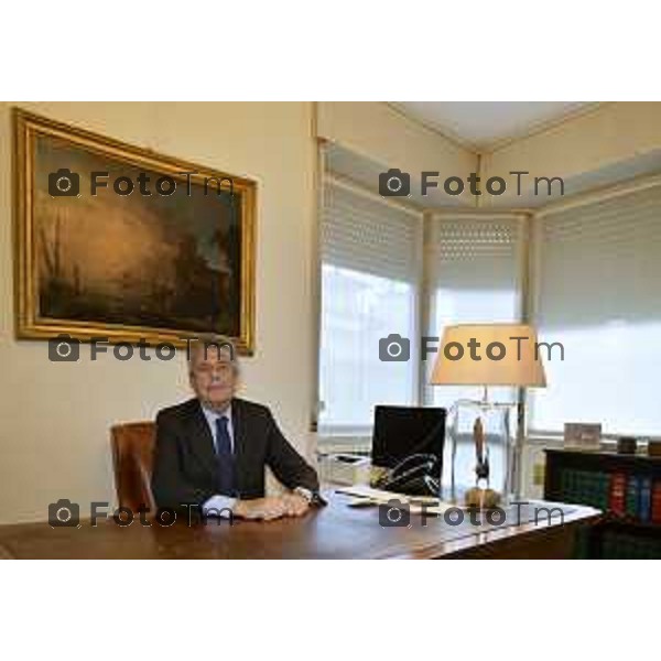 Foto Manzoni Tiziano/LaPresse 19-1-2024 Bergamo Italia- Cronaca Bergamo Dott Andrea Pezzotta Avvocato candidato sindaco 2024