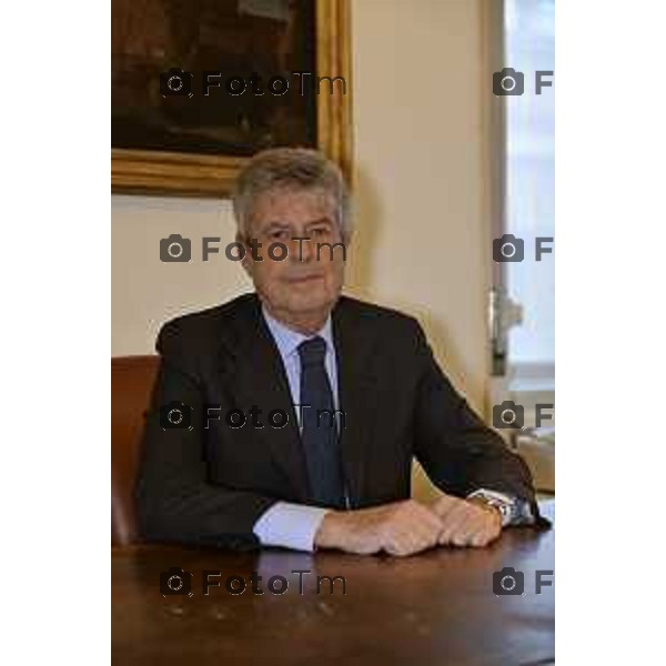 Foto Manzoni Tiziano/LaPresse 19-1-2024 Bergamo Italia- Cronaca Bergamo Dott Andrea Pezzotta Avvocato candidato sindaco 2024