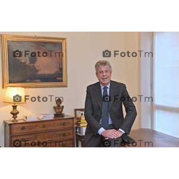 Foto Manzoni Tiziano/LaPresse 19-1-2024 Bergamo Italia- Cronaca Bergamo Dott Andrea Pezzotta Avvocato candidato sindaco 2024