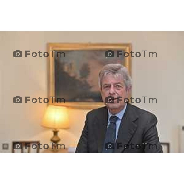 Foto Manzoni Tiziano/LaPresse 19-1-2024 Bergamo Italia- Cronaca Bergamo Dott Andrea Pezzotta Avvocato candidato sindaco 2024