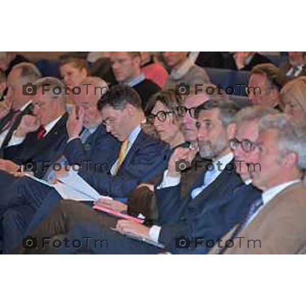 Foto Manzoni Tiziano/LaPresse 13-1-2024 Bergamo Italia- Cronaca "Stati Generali della Meccatronica", organizzato da A&T in collaborazione con Confindustria Bergamo Giovanna Ricuperati,