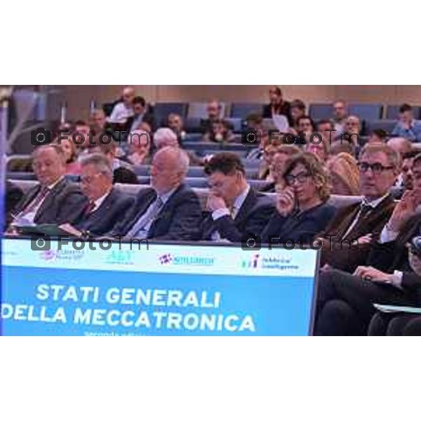 Foto Manzoni Tiziano/LaPresse 13-1-2024 Bergamo Italia- Cronaca "Stati Generali della Meccatronica", organizzato da A&T in collaborazione con Confindustria Bergamo Giovanna Ricuperati,