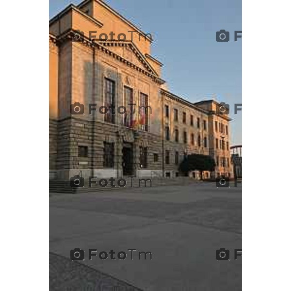 Foto Manzoni Tiziano/LaPresse 25-1-2024 Bergamo Italia- Cronaca Bergamo liceo Lussana e Vittorio Emanuele