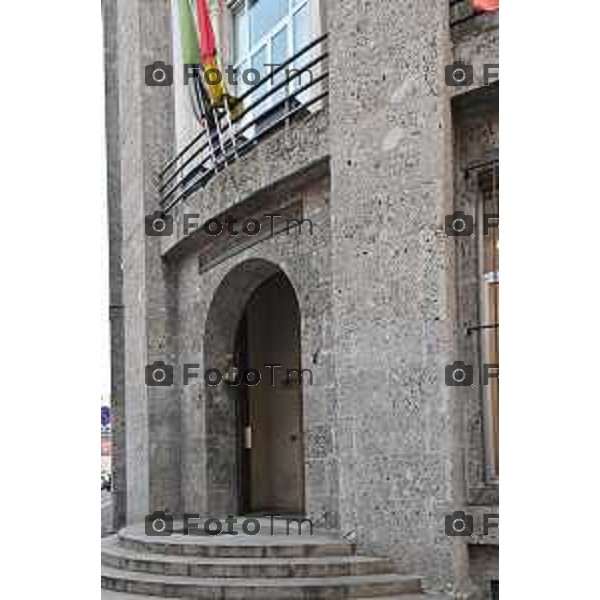 Foto Manzoni Tiziano/LaPresse 25-1-2024 Bergamo Italia- Cronaca Bergamo liceo Lussana e Vittorio Emanuele