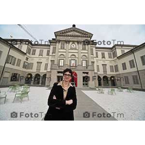 Foto Manzoni Tiziano/LaPresse 7-122024 Bergamo Italia- Cronaca Martina Bagnoli, neo direttrice dell\'Accademia Carrara