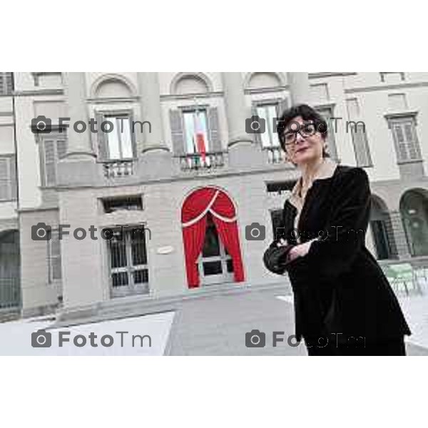 Foto Manzoni Tiziano/LaPresse 7-122024 Bergamo Italia- Cronaca Martina Bagnoli, neo direttrice dell\'Accademia Carrara