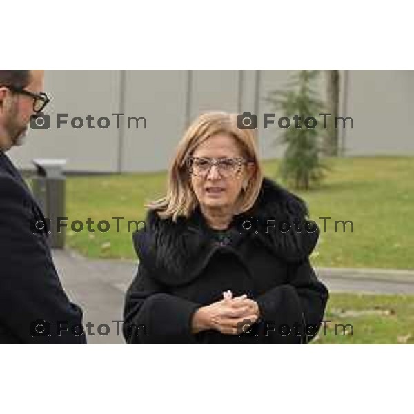 Foto Manzoni Tiziano/LaPresse 13-1-2024 Bergamo Italia- Cronaca dall’On. Prof. Maurizio Leo, Vice Ministro dell’Economia e delle Finanze, ’Anno Accademico 2023/2024.Maria Cristina Rota