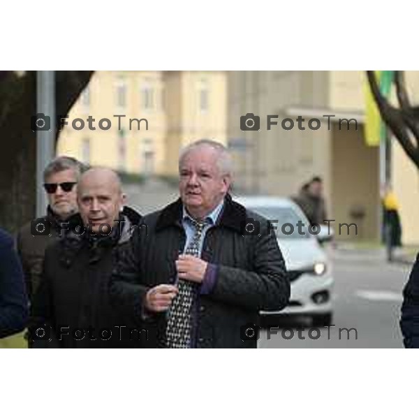 Foto Manzoni Tiziano/LaPresse 13-1-2024 Bergamo Italia- Cronaca dall’On. Prof. Maurizio Leo, Vice Ministro dell’Economia e delle Finanze, ’Anno Accademico 2023/2024.Tibaldi