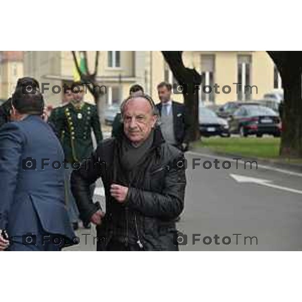 Foto Manzoni Tiziano/LaPresse 13-1-2024 Bergamo Italia- Cronaca dall’On. Prof. Maurizio Leo, Vice Ministro dell’Economia e delle Finanze, ’Anno Accademico 2023/2024.Anelli