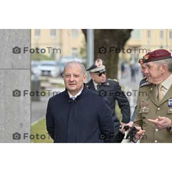 Foto Manzoni Tiziano/LaPresse 13-1-2024 Bergamo Italia- Cronaca dall’On. Prof. Maurizio Leo, Vice Ministro dell’Economia e delle Finanze, ’Anno Accademico 2023/2024.