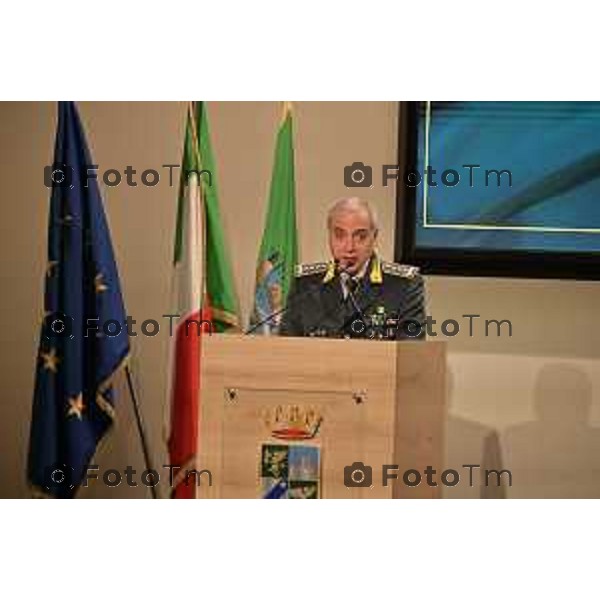 Foto Manzoni Tiziano/LaPresse 13-1-2024 Bergamo Italia- Cronaca dall’On. Prof. Maurizio Leo, Vice Ministro dell’Economia e delle Finanze, ’Anno Accademico 2023/2024.