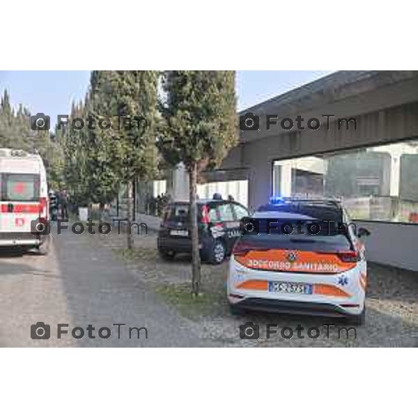 Foto Manzoni Tiziano/LaPresse 17 -02-2024 Bergamo Italia- Cronaca tiro a volo Cieli Aperti Cologno al Serio sparo accidentale