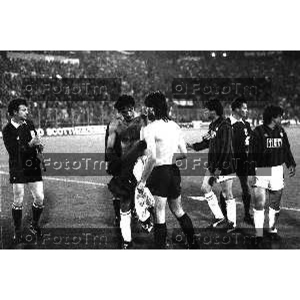 Foto Manzoni Tiziano/ archivio Cassotti Bergamo Italia- Cronaca Atalanta Malines coppa delle coppe EUropa 20 Aprile 1988