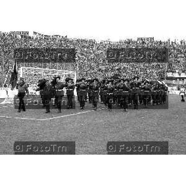 Foto Manzoni Tiziano/ archivio Cassotti Bergamo Italia- Cronaca Atalanta Malines coppa delle coppe EUropa 20 Aprile 1988