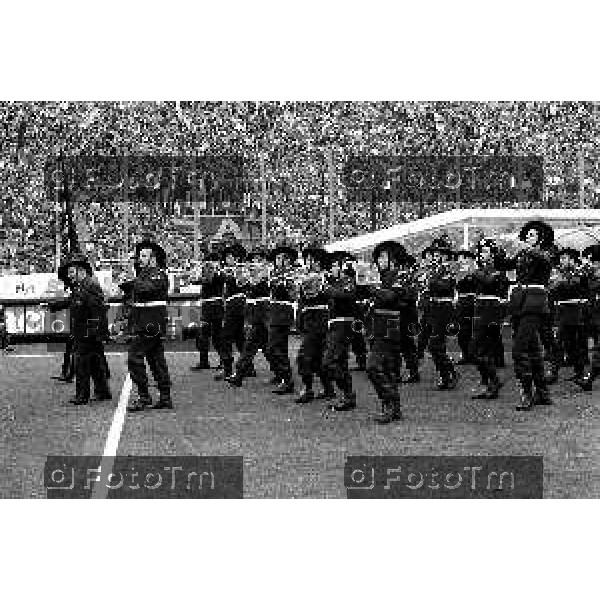 Foto Manzoni Tiziano/ archivio Cassotti Bergamo Italia- Cronaca Atalanta Malines coppa delle coppe EUropa 20 Aprile 1988