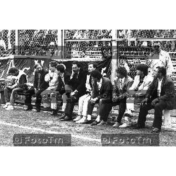 Foto Manzoni Tiziano/ archivio Cassotti Bergamo Italia- Cronaca Atalanta Malines coppa delle coppe EUropa 20 Aprile 1988