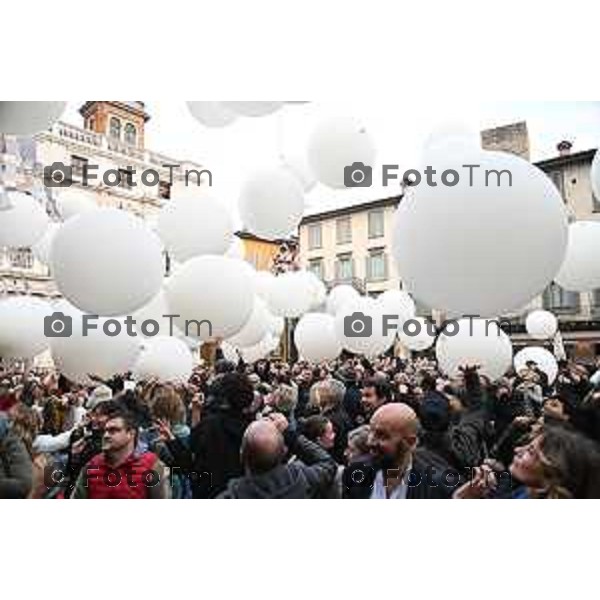 Foto Manzoni Tiziano/LaPresse 15-03-2024 Bergamo Italia- Cronaca Bergamo inaugurazione Archivi storici Biblioteca Angelo Mai e agli archivi degli architetti in Casa Suardi.