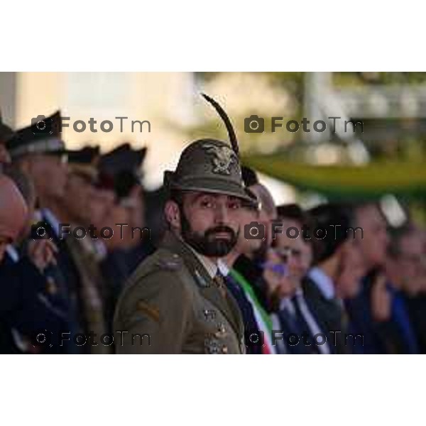 Foto Manzoni Tiziano/LaPresse 16-03-2023 Bergamo Italia- Cronaca cerimonia del Giuramento solenne degli Allievi Ufficiali guardia di Finanza del 123° Corso «Monte Sperone IV»Ministro dell’Economia e delle Finanze, On. Giancarlo Giorgetti, del Comandante Generale della Guardia di Finanza, Generale di Corpo d’Armata Andrea De Gennaro