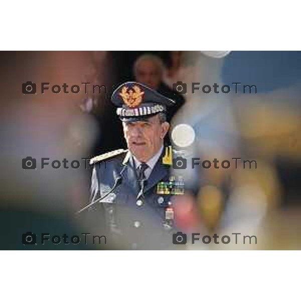 Foto Manzoni Tiziano/LaPresse 16-03-2023 Bergamo Italia- Cronaca cerimonia del Giuramento solenne degli Allievi Ufficiali guardia di Finanza del 123° Corso «Monte Sperone IV»Ministro dell’Economia e delle Finanze, On. Giancarlo Giorgetti, del Comandante Generale della Guardia di Finanza, Generale di Corpo d’Armata Andrea De Gennaro