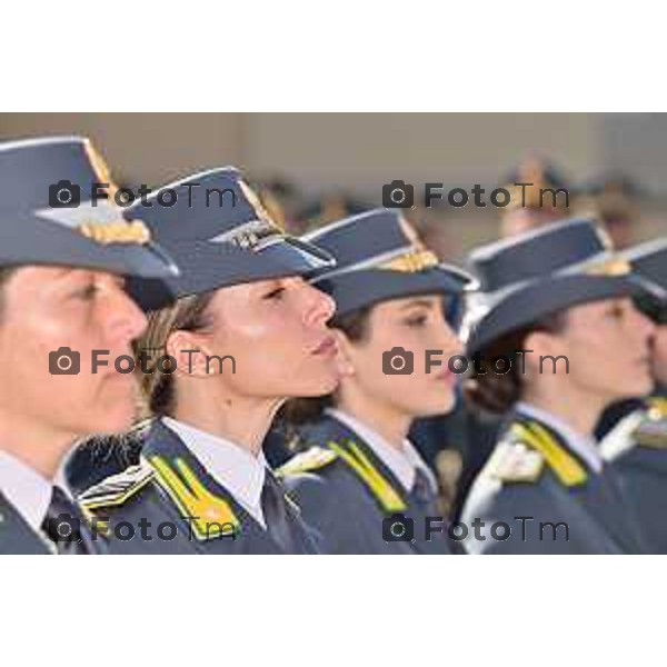 Foto Manzoni Tiziano/LaPresse 16-03-2023 Bergamo Italia- Cronaca cerimonia del Giuramento solenne degli Allievi Ufficiali guardia di Finanza del 123° Corso «Monte Sperone IV»Ministro dell’Economia e delle Finanze, On. Giancarlo Giorgetti, del Comandante Generale della Guardia di Finanza, Generale di Corpo d’Armata Andrea De Gennaro