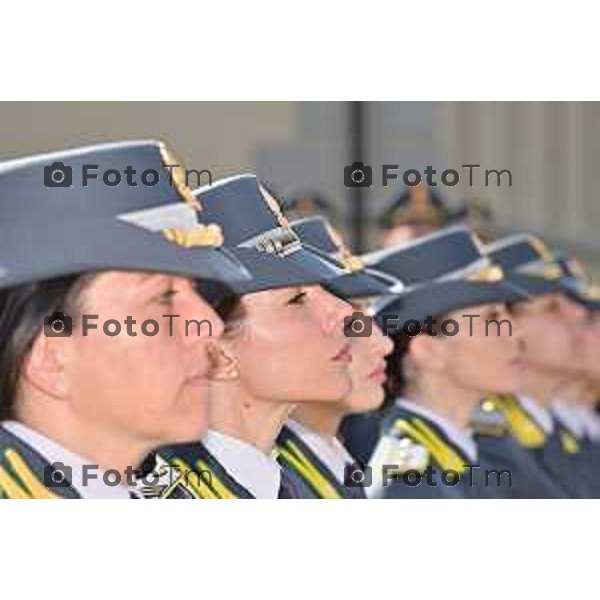 Foto Manzoni Tiziano/LaPresse 16-03-2023 Bergamo Italia- Cronaca cerimonia del Giuramento solenne degli Allievi Ufficiali guardia di Finanza del 123° Corso «Monte Sperone IV»Ministro dell’Economia e delle Finanze, On. Giancarlo Giorgetti, del Comandante Generale della Guardia di Finanza, Generale di Corpo d’Armata Andrea De Gennaro