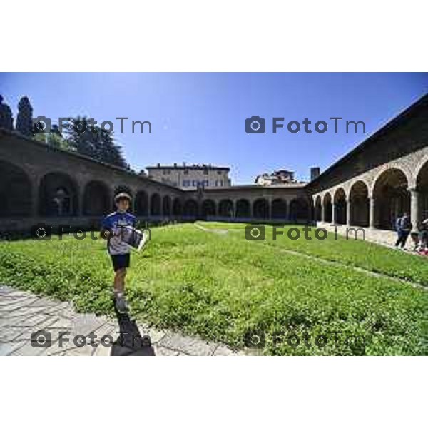 Tiziano Manzoni/LaPresse 1 7-04- 2024 Bergamo, Italia CronacaBergamo mostra 2024 ex convento San Francesco