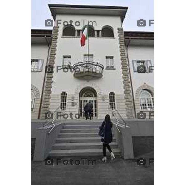 Tiziano Manzoni/LaPresse 18-04- 2024 Bergamo, Italia Cronaca inaugurazione nuova sede Fondazione Dalmine Bergamo 2024