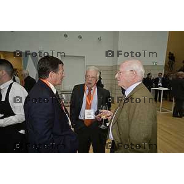 Tiziano Manzoni/LaPresse 18-04- 2024 Bergamo, Italia Cronaca inaugurazione nuova sede Fondazione Dalmine Bergamo 2024