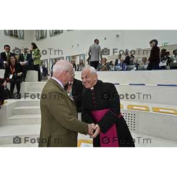 Tiziano Manzoni/LaPresse 18-04- 2024 Bergamo, Italia Cronaca inaugurazione nuova sede Fondazione Dalmine Bergamo 2024