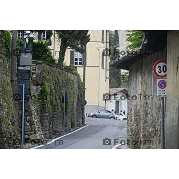 Tiziano Manzoni/LaPresse 3--05- 2024 Bergamo, Italia Cronaca Bergamo nuova viabilita varchi ztl città alta