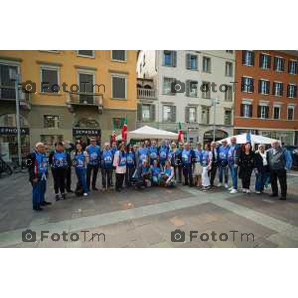 Tiziano Manzoni/LaPresse 11 -5--05- 2024 Bergamo, Italia CronacaBergamo Pezzotta Andrea Forza Italia e giro in trenino