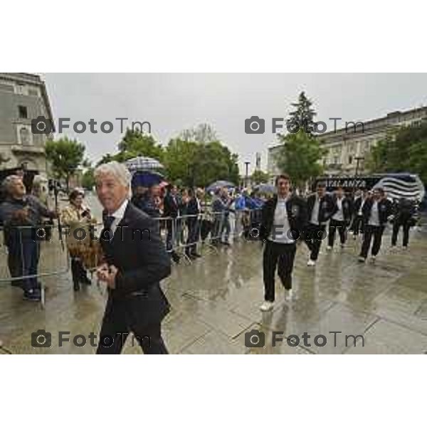 Tiziano Manzoni/LaPresse 31--05- 2024 Bergamo, Italia Cronaca Consiglio Comunale Straordinario Medaglia d\'oro all\'Atalanta B.C Bergamo Cerimonia comune medaglia d\'oro Riconoscenza Atalanta dopo coppa Uefa