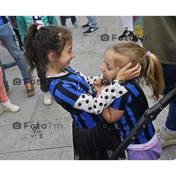 Tiziano Manzoni/LaPresse 31--05- 2024 Bergamo, Italia Cronaca Bergamo Celebrazione Atalanta per coppa UEFA con bus scoperto nelle vie della città